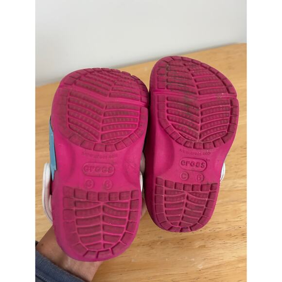 Masha and the Bear Crocs - Pink - Toddler size 6 - Picture 3 of 7